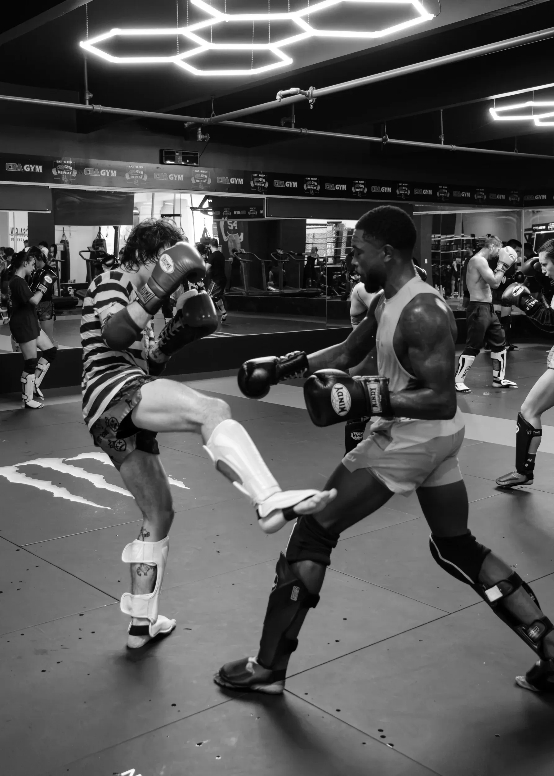 Fighters and athletes, frame 4