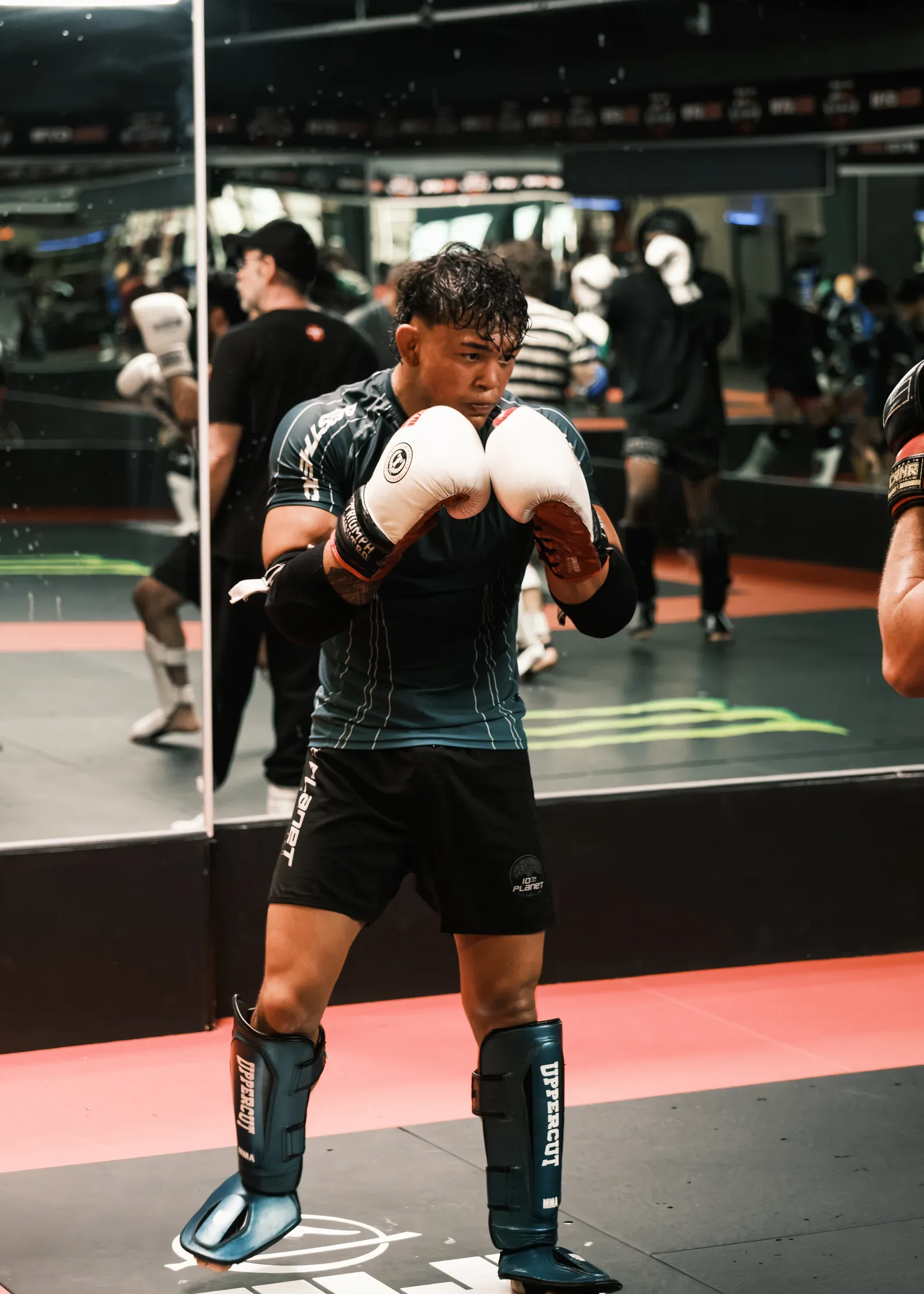 Fighters and athletes, frame 5