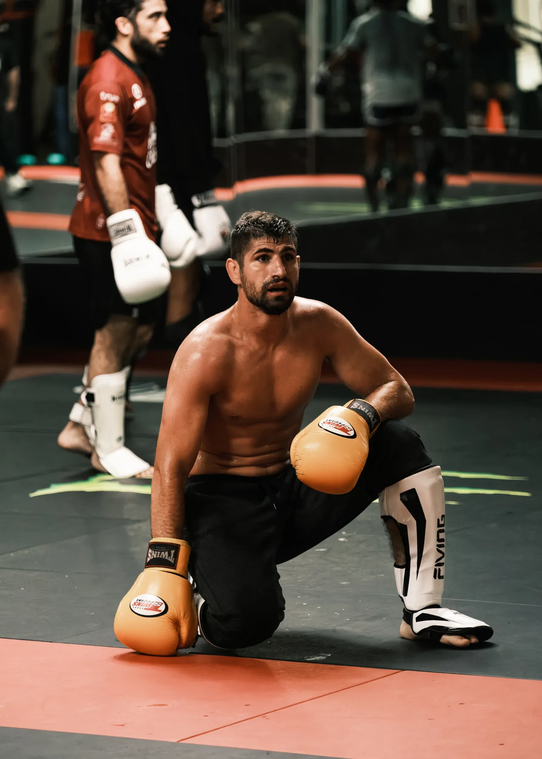 Fighters and athletes, frame 6